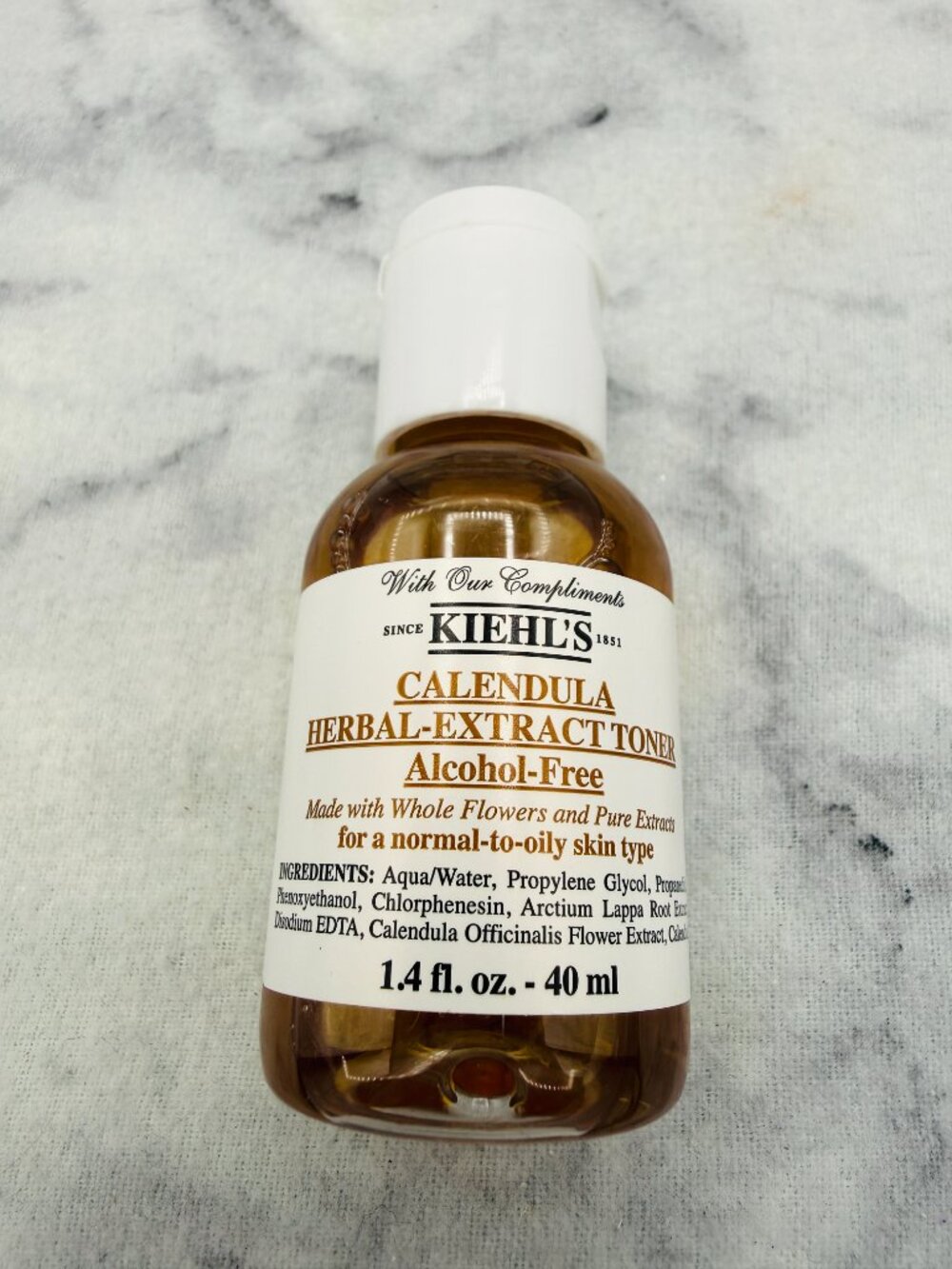 Kiehls Skincare Gift Set-Calendula Herbal-Extract Toner,Travel,5 X 40ml-5pc-NEW - Picture 3 of 16